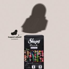 Sleepy Black Daily Protège-Slips Super Normal – 40 Pièces