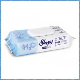 LINGETTES SLEEPY NEWBORN H2O – 1 Paquet – 50 Lingettes