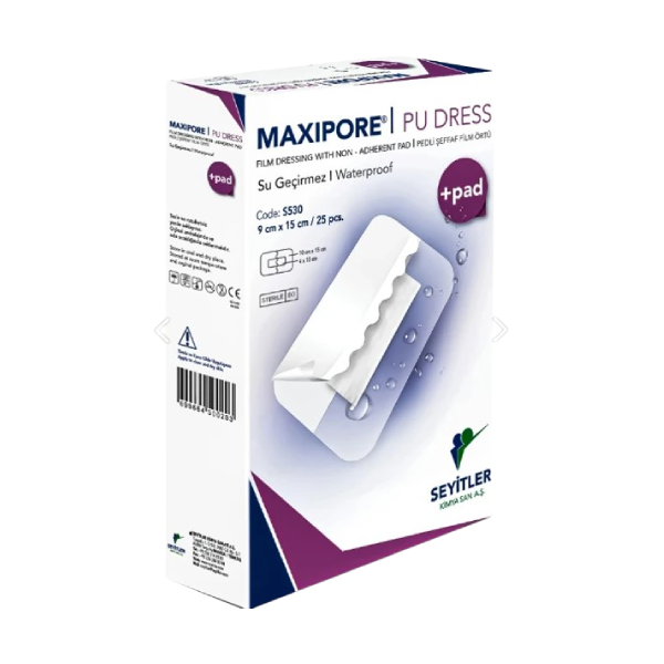 MAXIPORE PU DRESS 9 cm x 15 cm B25 NOUVEAU!