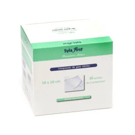 SylaFirst® Compresses de gaze stériles 10 x 10 cm